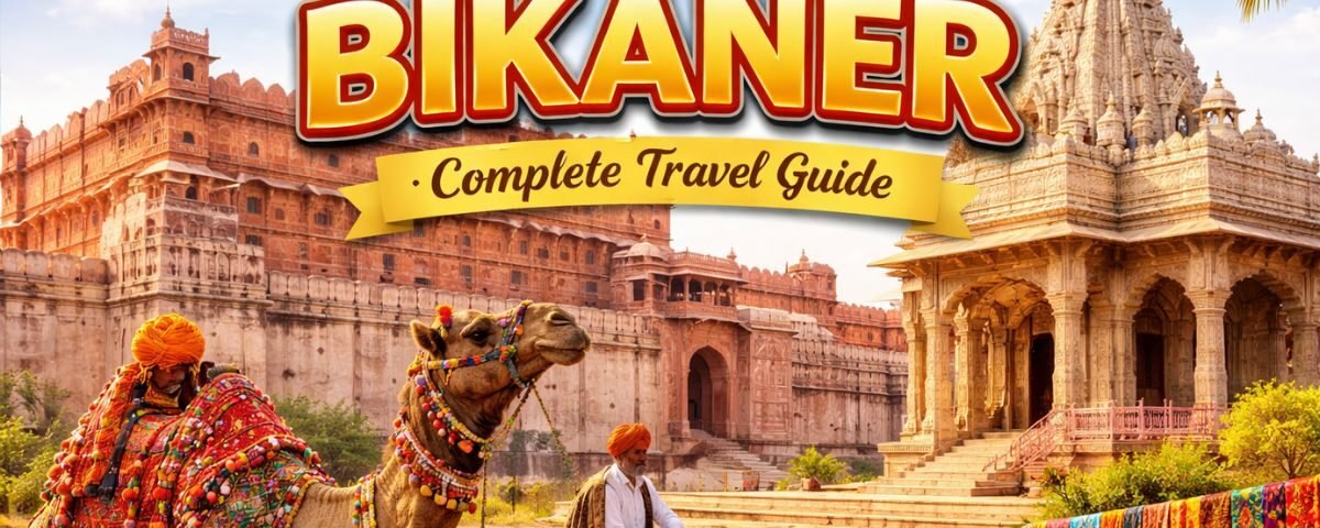 Best places to visit in Bikaner including forts palaces and desert attractions