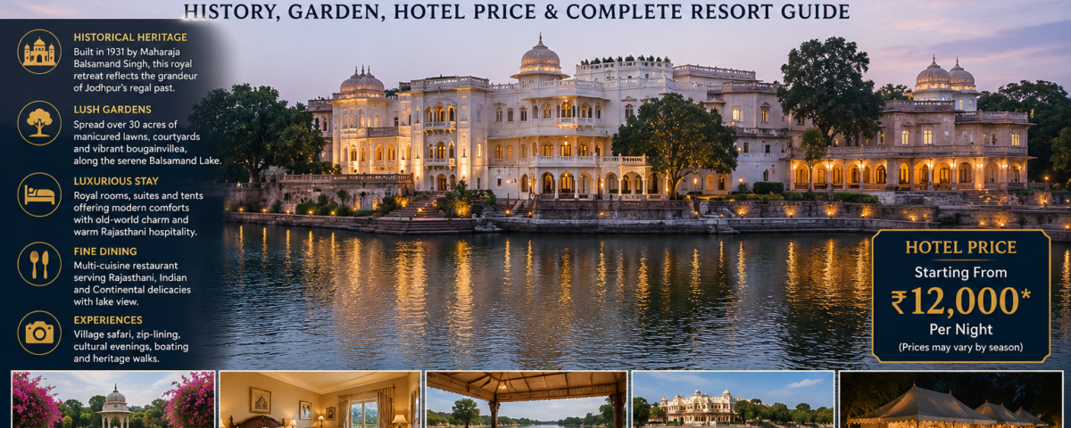 Balsamand Lake Palace Jodhpur