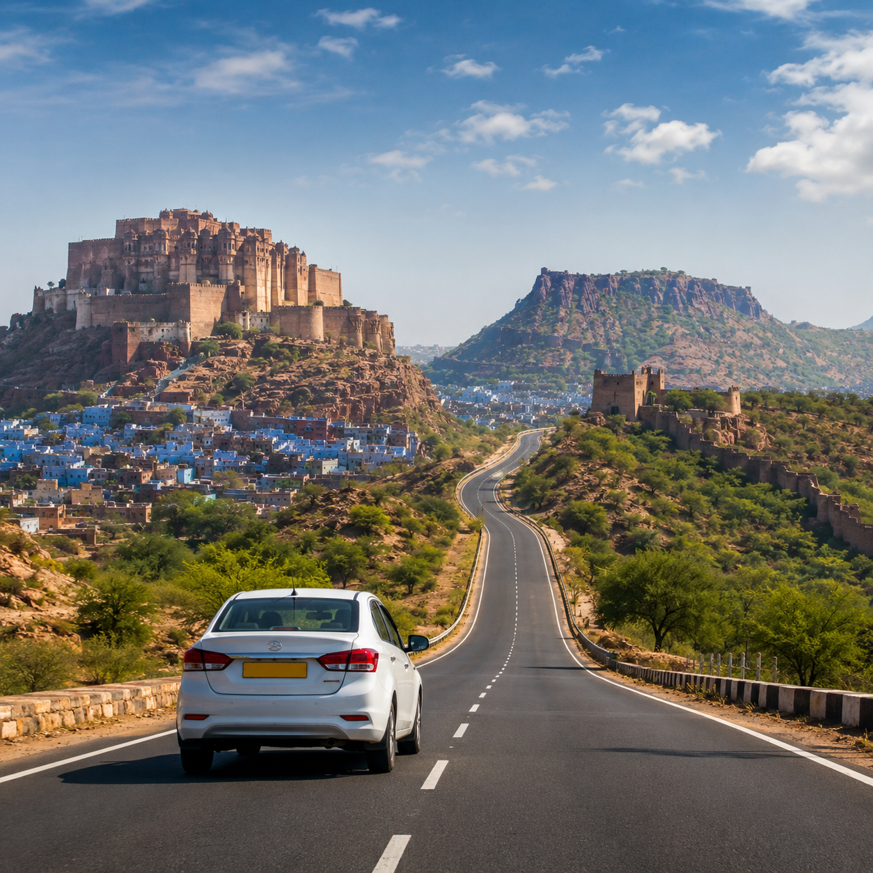 Jodhpur to Ranthambore taxi