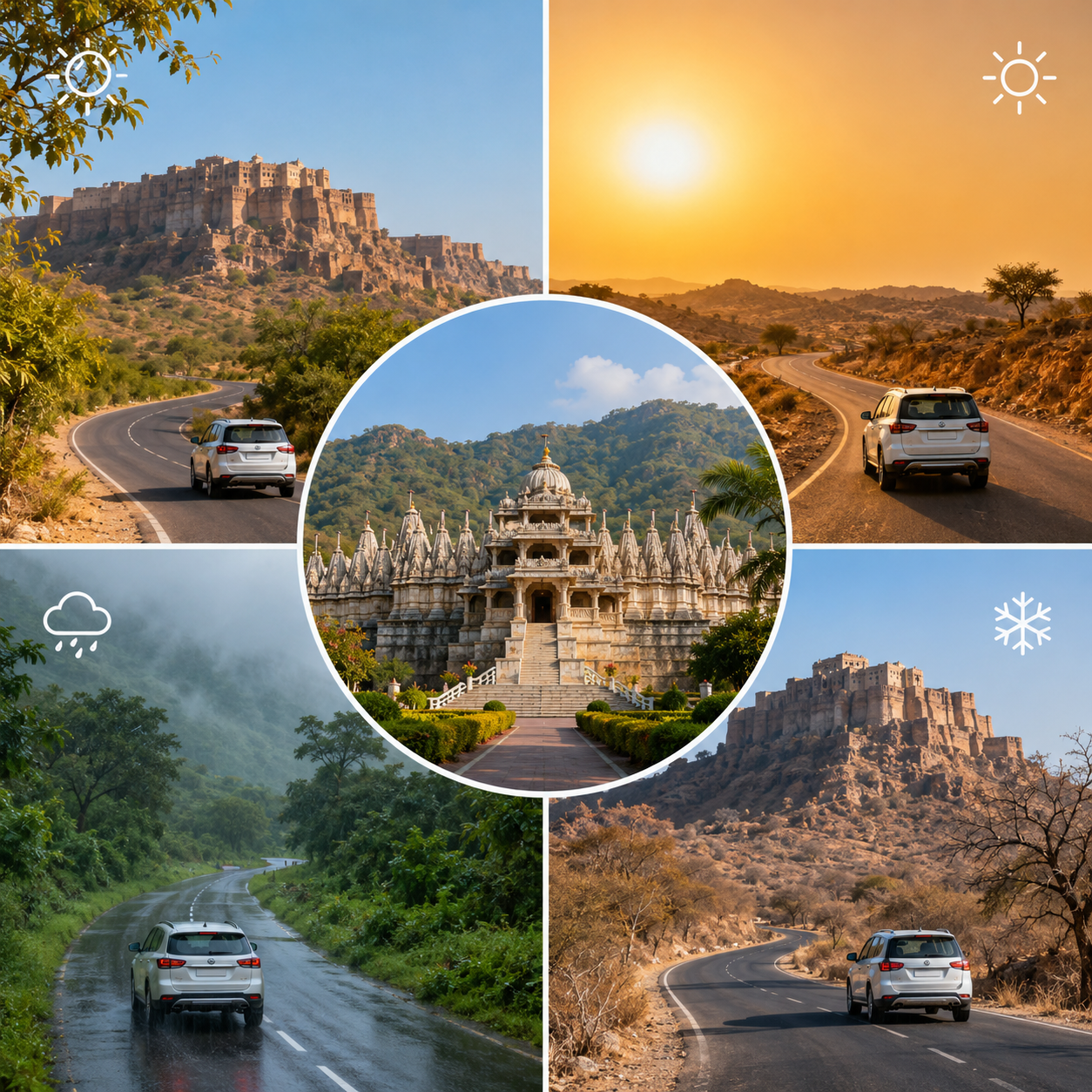 Best Time to Travel from Jodhpur to Ranakpur